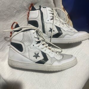 Converse Fastbreak High White Campfire Orange vintage used men’s 10.5